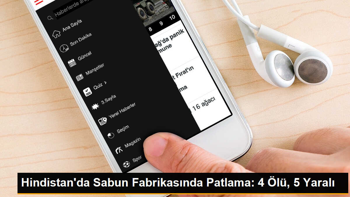 Hindistan\'da Sabun Fabrikasında Patlama: 4 Ölü, 5 Yaralı