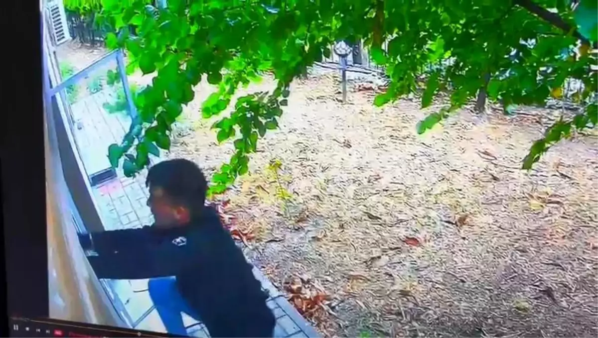 Hırsız kamerada..."Tatile gideyim" derken, cezaevine gitti