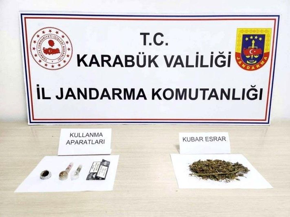 Karabük\'te Uyuşturucu Operasyonu: 2 Kişi Gözaltına Alındı