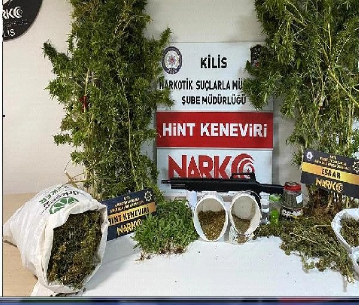 Kilis\'te Uyuşturucu Operasyonu: 1 Gözaltı