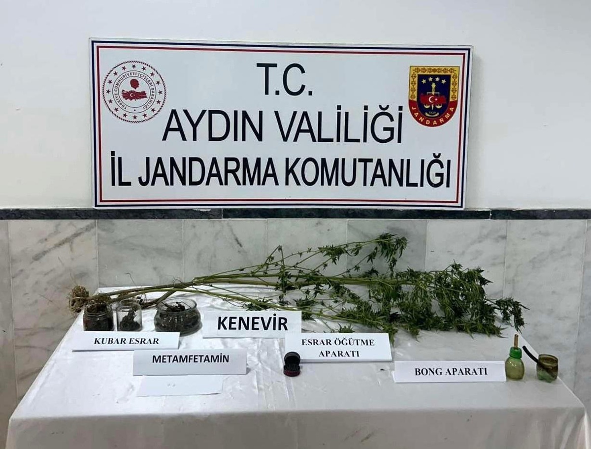 Aydın\'da Uyuşturucu Operasyonu: İki Şüphelinin Evinden Uyuşturucu Madde Ele Geçirildi