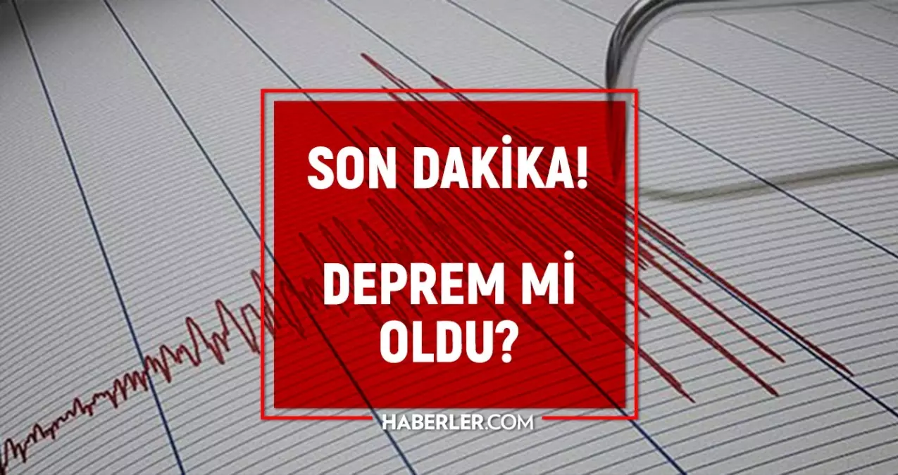 Maraş\'ta deprem mi oldu, kaç şiddetinde? 17 Ekim Kahramanmaraş\'ta nerede deprem oldu?