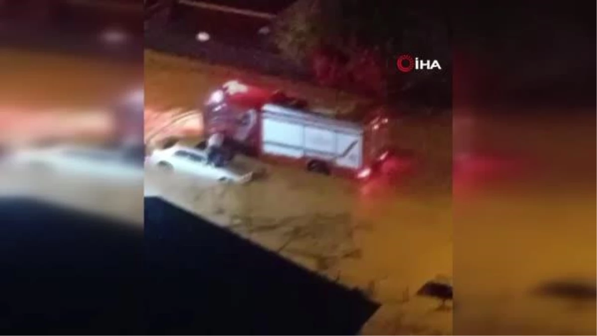 Ordu\'da şiddetli yağış sonrası sel felaketi