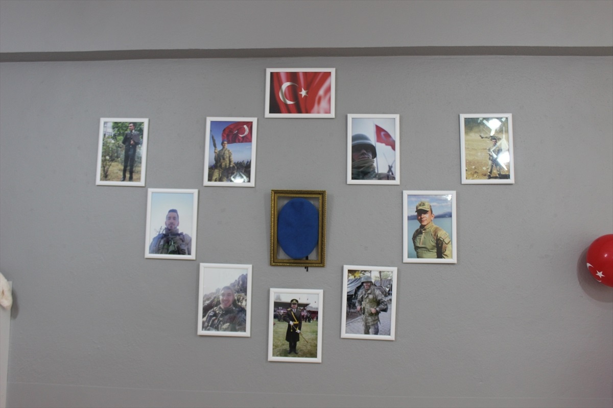 Şehit teğmenin adı köy okulundaki ana sınıfında yaşayacak