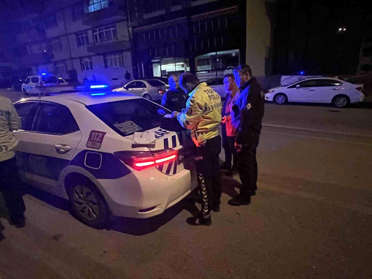 Sinop\'ta trafik kazası: 1 yaralı