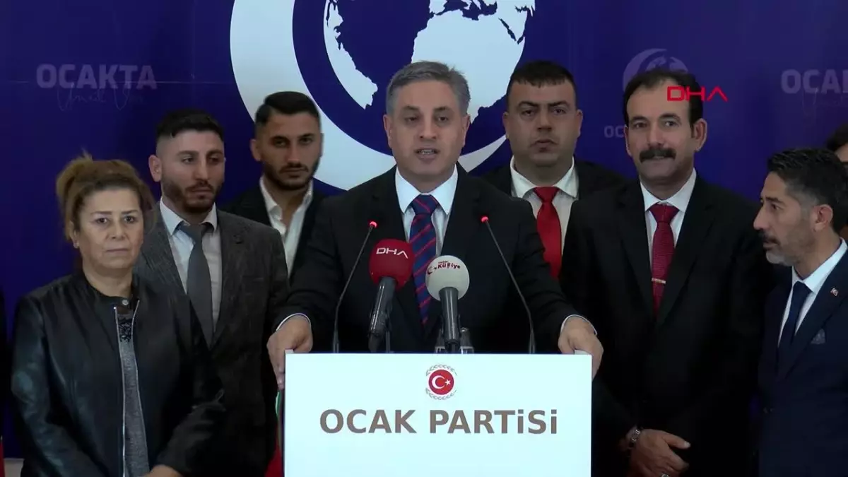 Ocak Partisi Genel Başkanı Kadir Canpolat, İsrail\'in Gazze\'ye yönelik saldırılarına tepki gösterdi