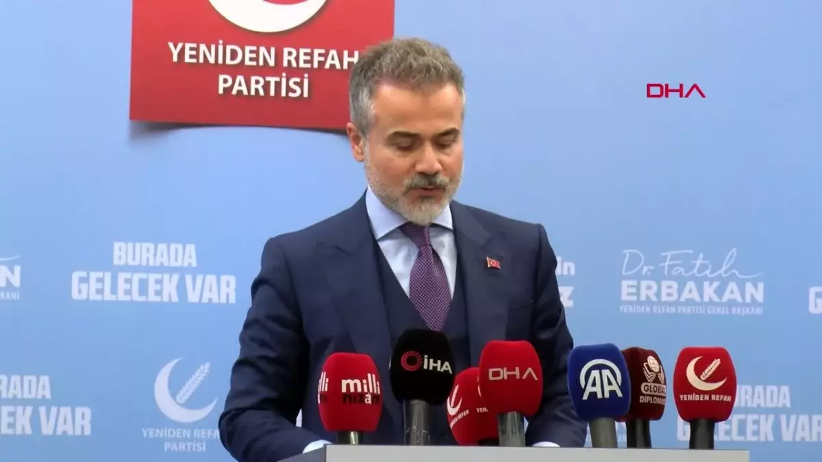 Yeniden Refah Partisi: İsrail\'in Gazze\'deki hastane saldırısı soykırım iradesinin somutlaşmış hali