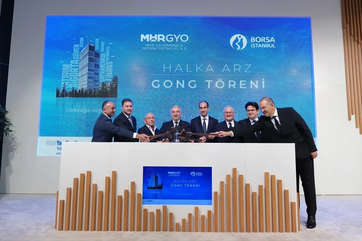 MHR GYO Borsa İstanbul\'da işlem görmeye başladı