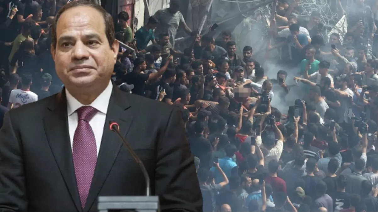 Filistinlilere kapıyı kapatan Sisi\'den küstah çıkış: İsrail\'de gidebilecekleri çöller var