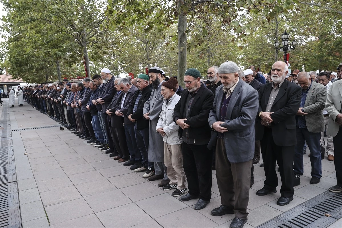 Ankara\'da İsrail\'e tepki: Gıyabi cenaze namazı ve destek yürüyüşü düzenlendi