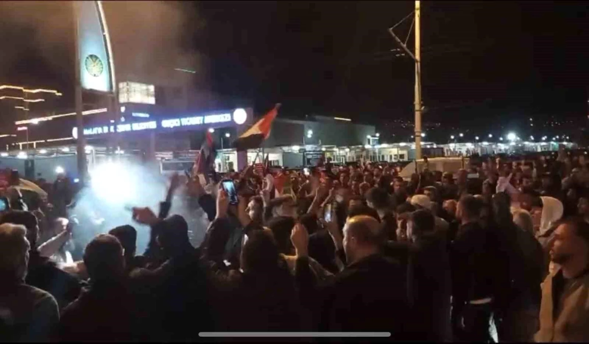 Malatya\'da İsrail Protestosu