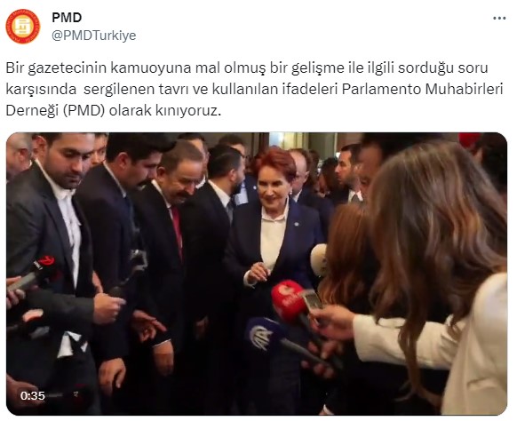 Meral Akşener, 'Sinan Aygün' sorusunu soran gazeteciyi azarladı: Bundan sonra görüştüğüm her kişi için, 'İzin veriyor musunuz?' diye soracağım