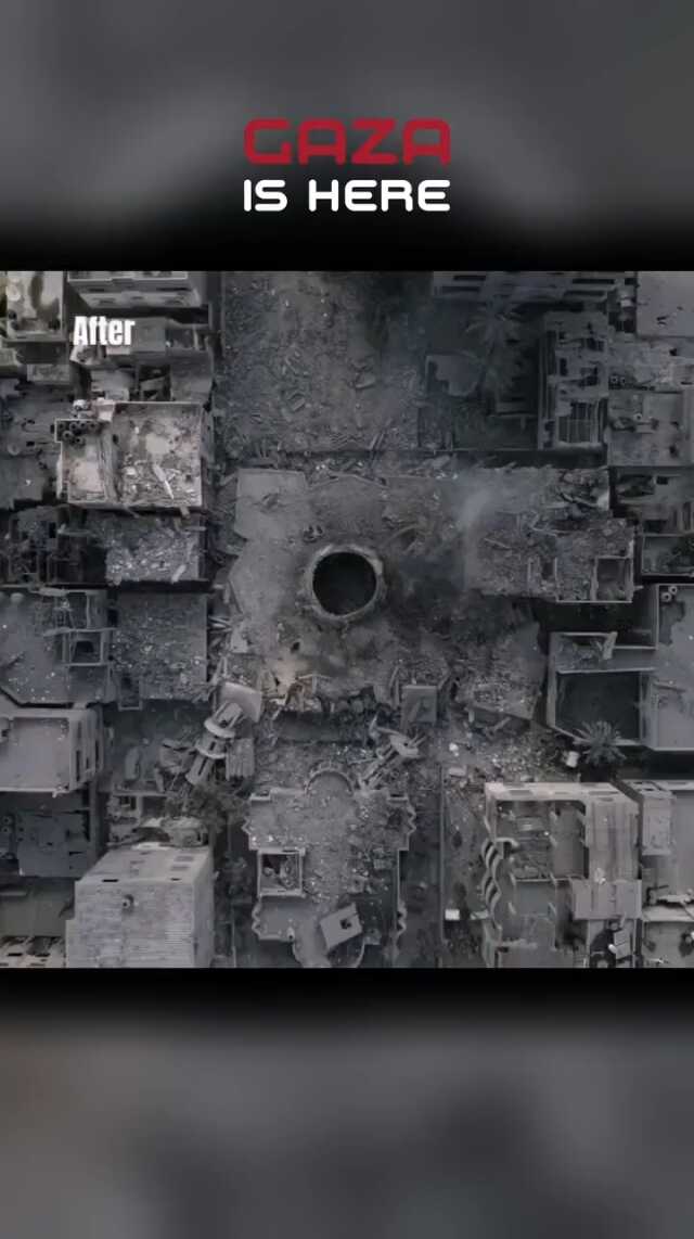 Resmen haritadan silindi! İşte bombaların yağmur gibi yağdığı Gazze'nin öncesi ve sonrası Resmen haritadan silindi! İşte bombaların yağmur gibi yağdığı Gazze'nin öncesi ve sonrası