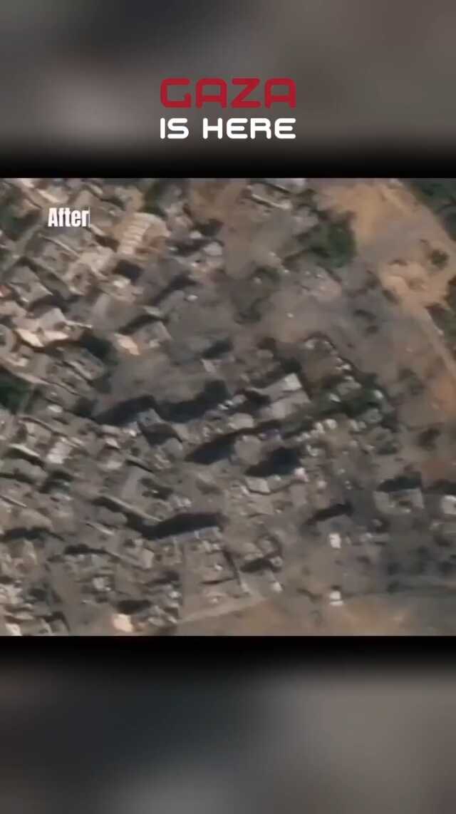 Resmen haritadan silindi! İşte bombaların yağmur gibi yağdığı Gazze'nin öncesi ve sonrası Resmen haritadan silindi! İşte bombaların yağmur gibi yağdığı Gazze'nin öncesi ve sonrası