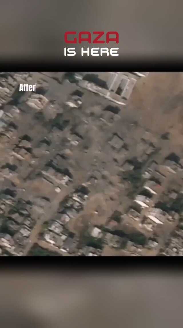 Resmen haritadan silindi! İşte bombaların yağmur gibi yağdığı Gazze'nin öncesi ve sonrası Resmen haritadan silindi! İşte bombaların yağmur gibi yağdığı Gazze'nin öncesi ve sonrası