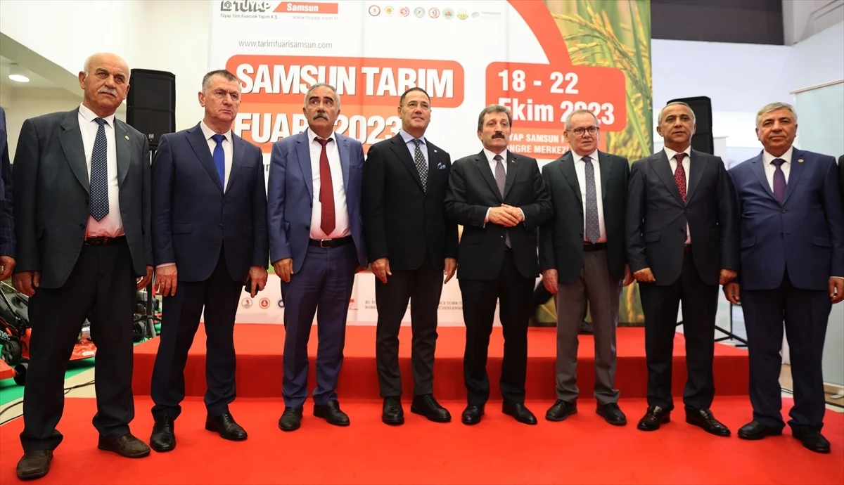 8. Samsun Tarım, Hayvancılık ve Teknolojileri Fuarı Açıldı