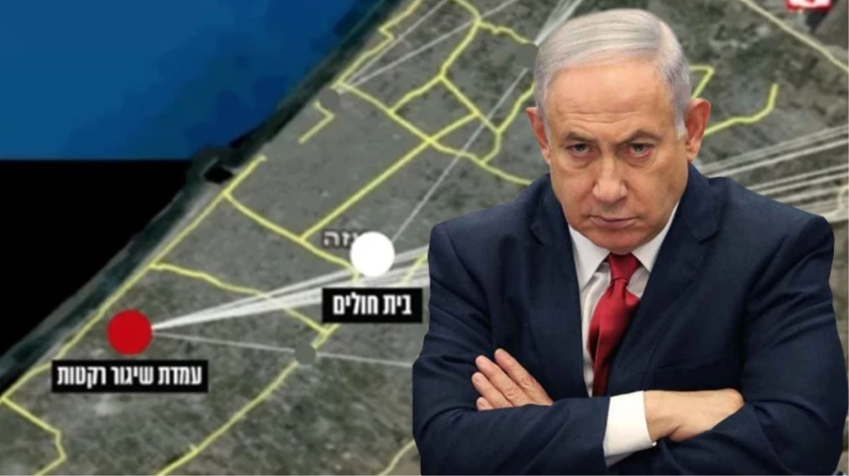 İsrail, uyduruk bir harita ile kendini aklamaya çalışıyor 