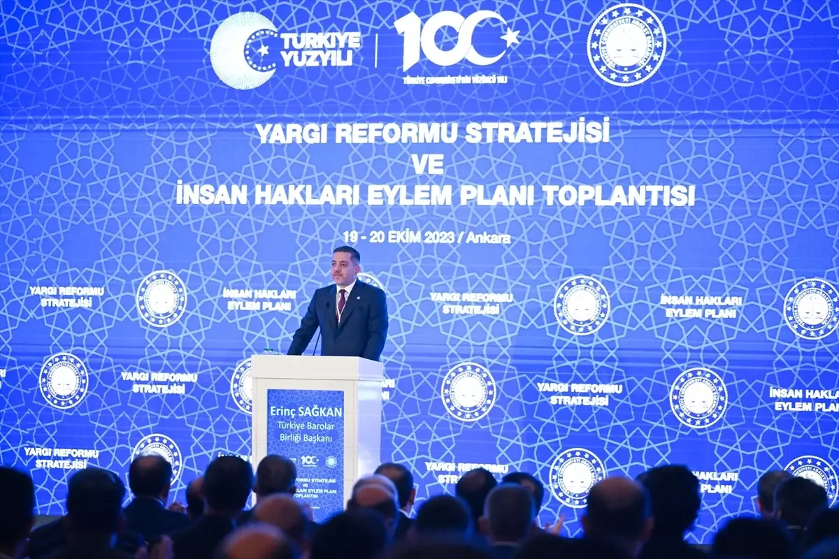 Adalet Bakanı Tunç, Yargı Reformu Strateji ve İnsan Hakları Eylem Planı Toplantısı\'nda konuştu Açıklaması