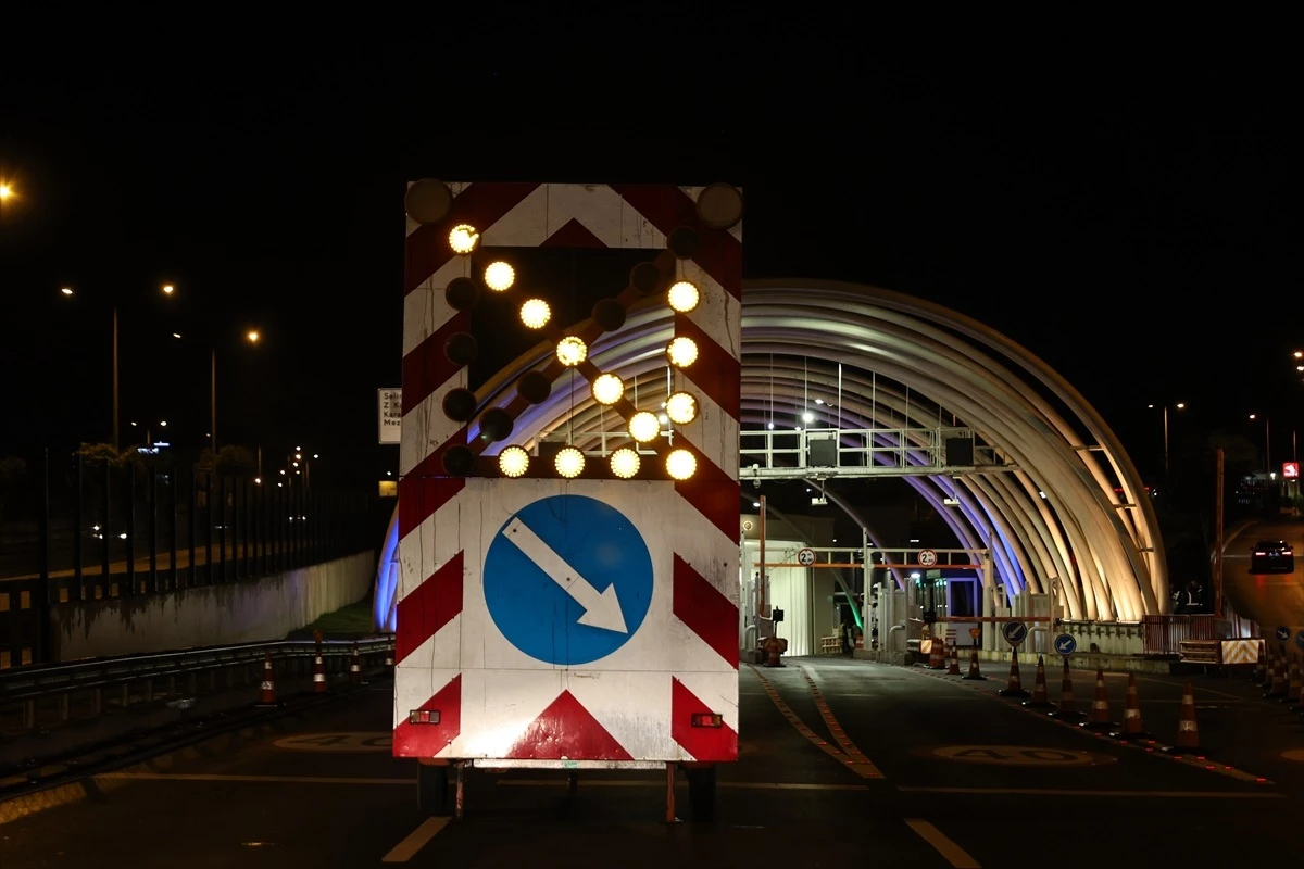 Avrasya Tüneli geçici olarak trafiğe kapatıldı