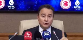DEVA Partisi Genel Başkanı Ali Babacan, 2024 bütçesini eleştirdi