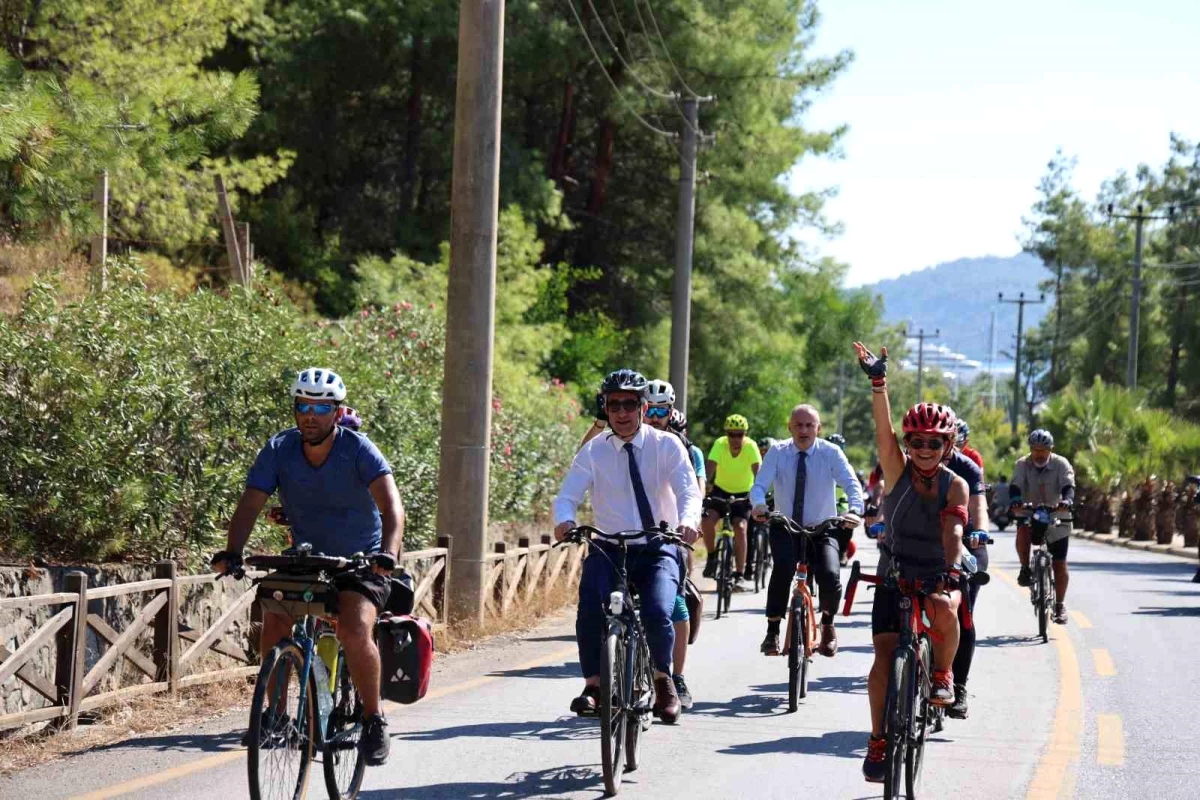 Marmaris Belediyesi, Gökova Bisiklet Turu\'na ev sahipliği yaptı