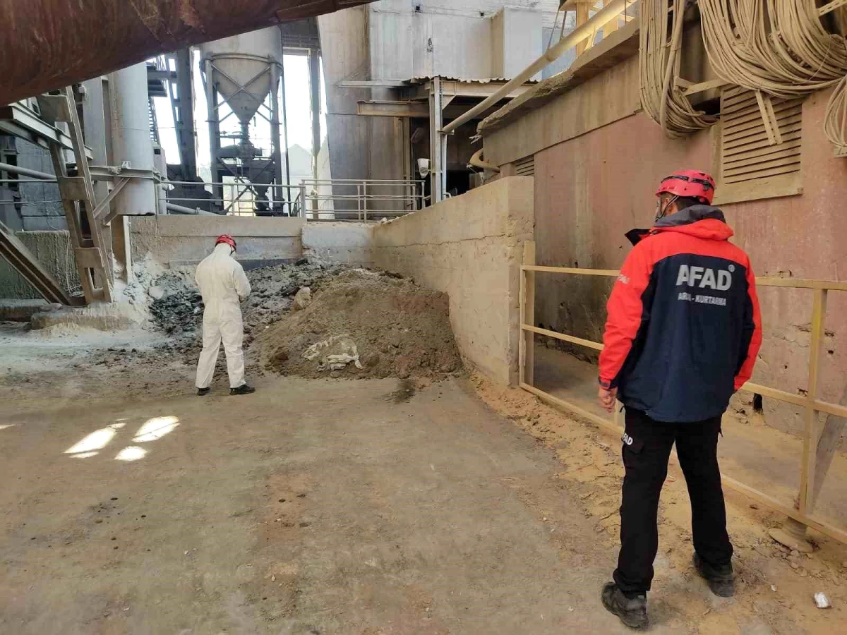 Bolu\'da Çimento Fabrikasında Patlama: 1 İşçi Yaralandı