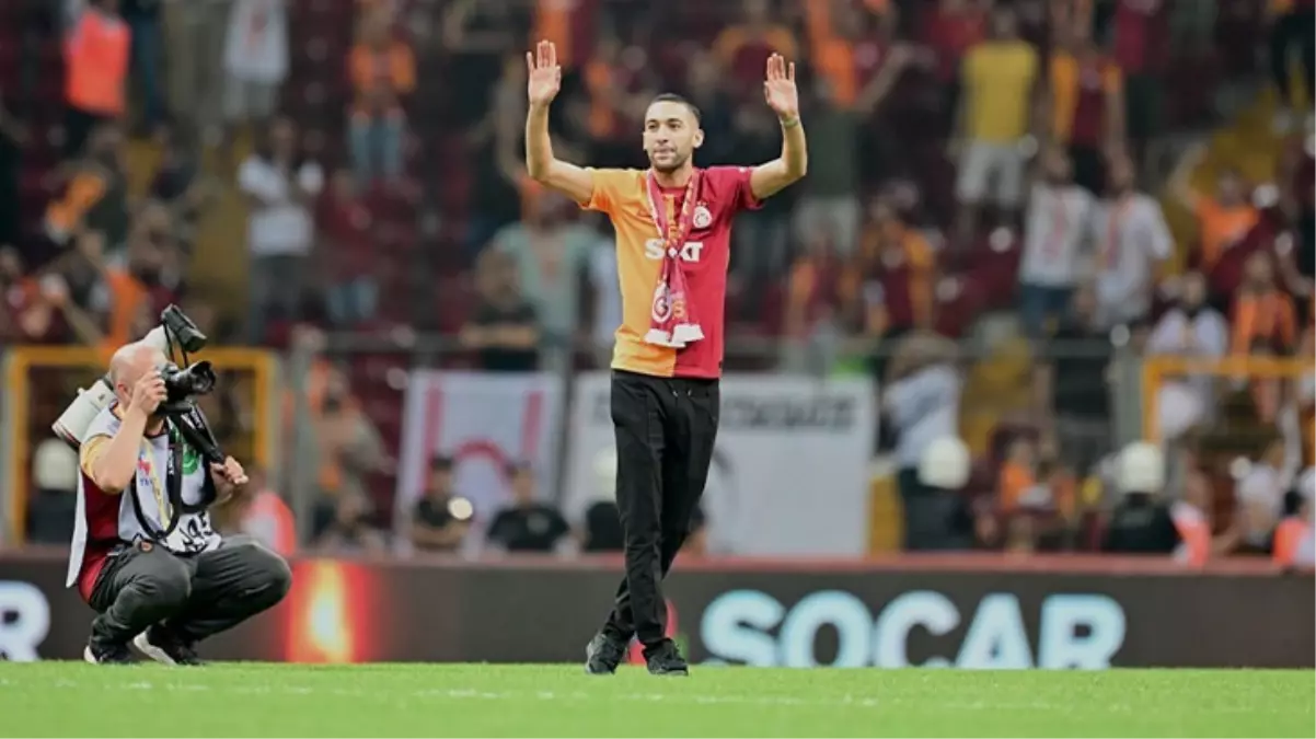 Galatasaray\'da derbi öncesi Hakim Ziyech, takımla çalışmalara başladı