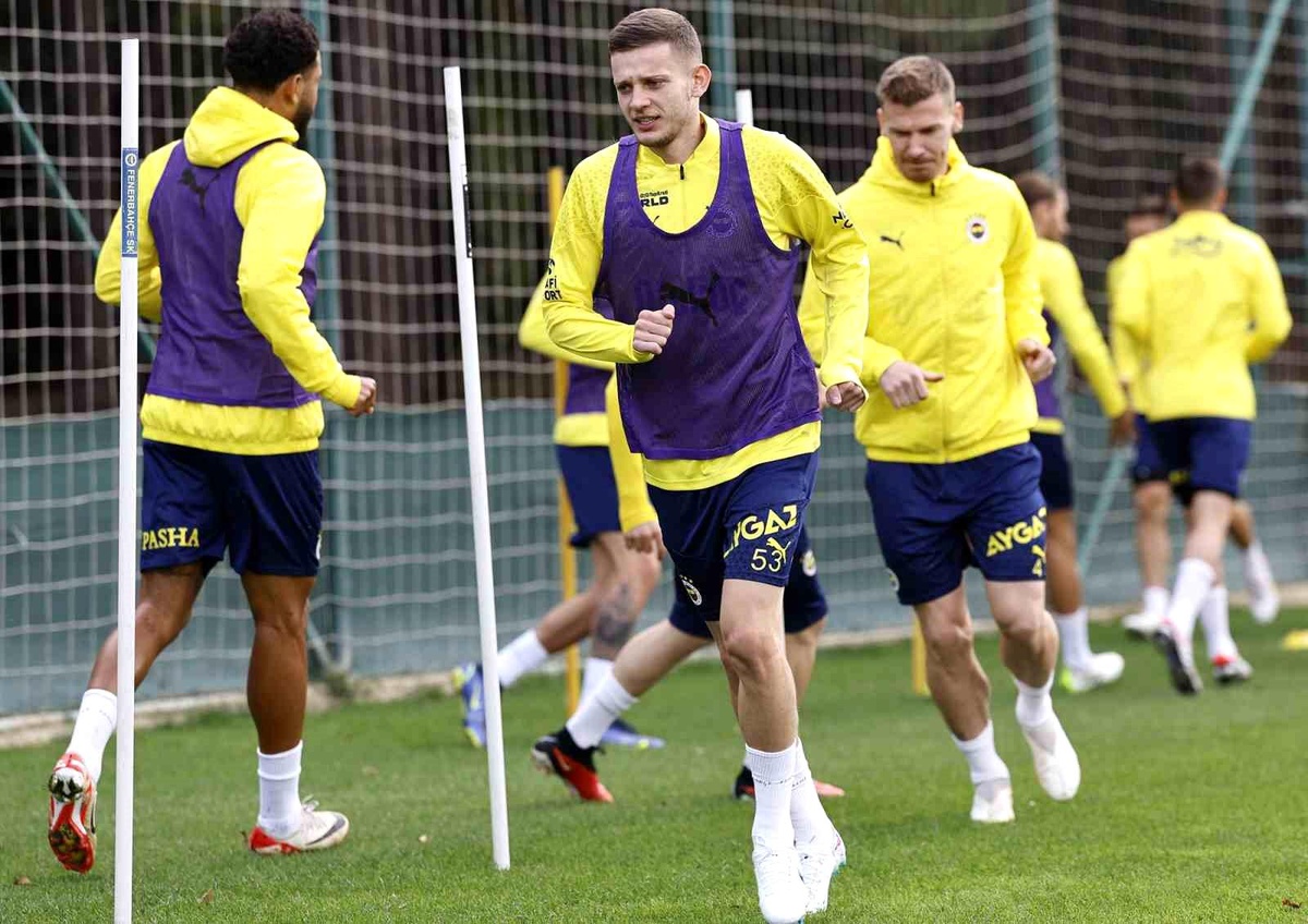 Fenerbahçe, Hatayspor maçı için antrenman yaptı