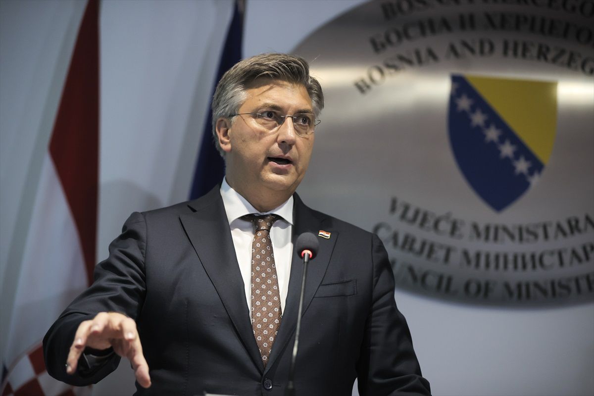 Hırvatistan Başbakanı, Bosna Hersek ile göçle mücadelede işbirliğini güçlendirmek istiyor