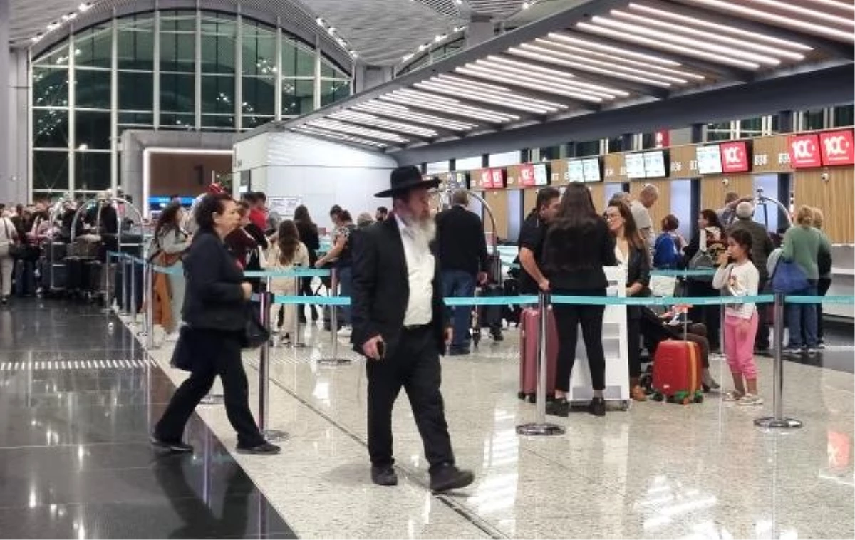 İsrail Vatandaşları İstanbul\'dan Ayrıldı