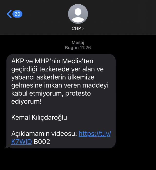 Kılıçdaroğlu'ndan vatandaşlara toplu SMS! Gündeminde yine tezkere var
