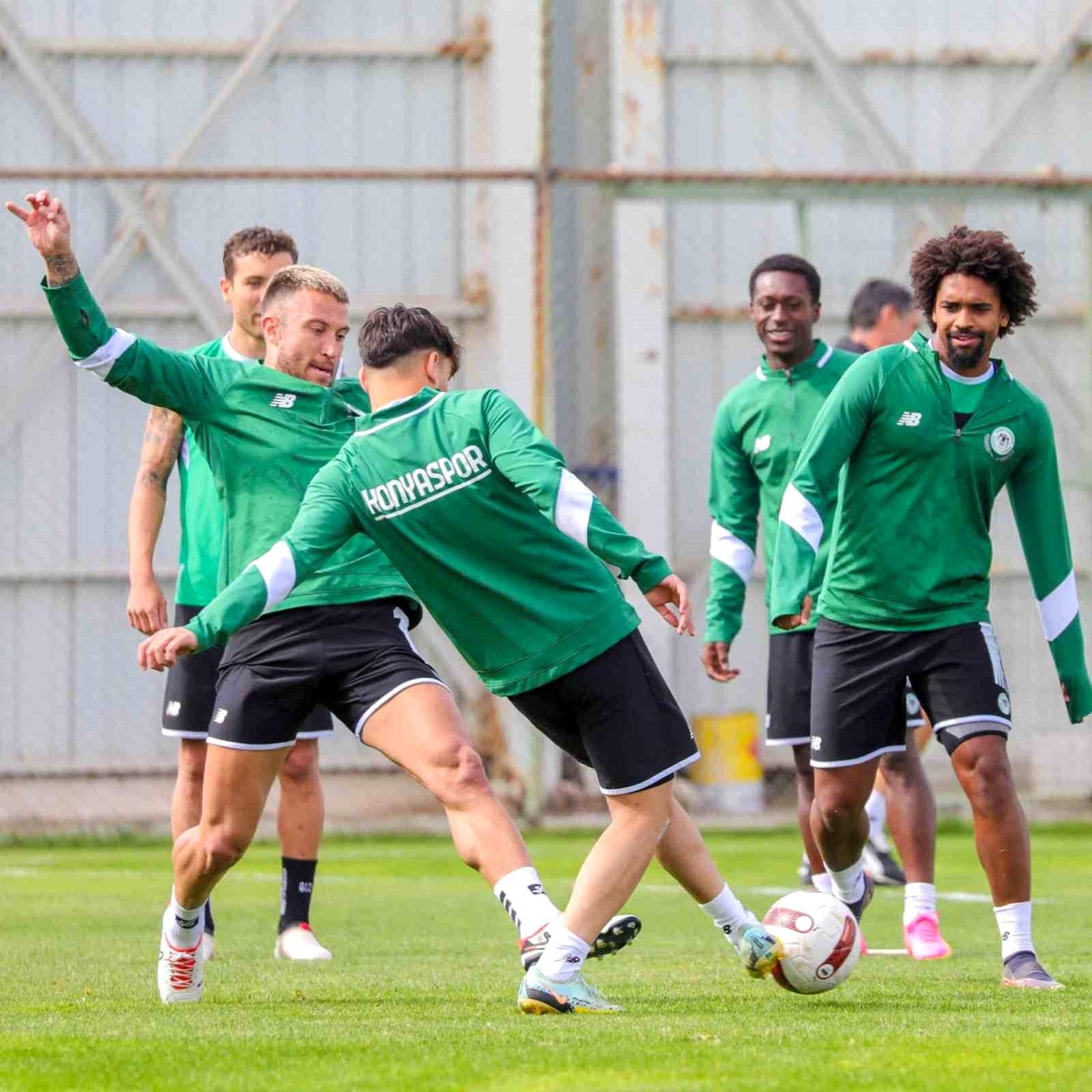 Konyaspor, Pendikspor maçı için hazırlıklarını sürdürdü
