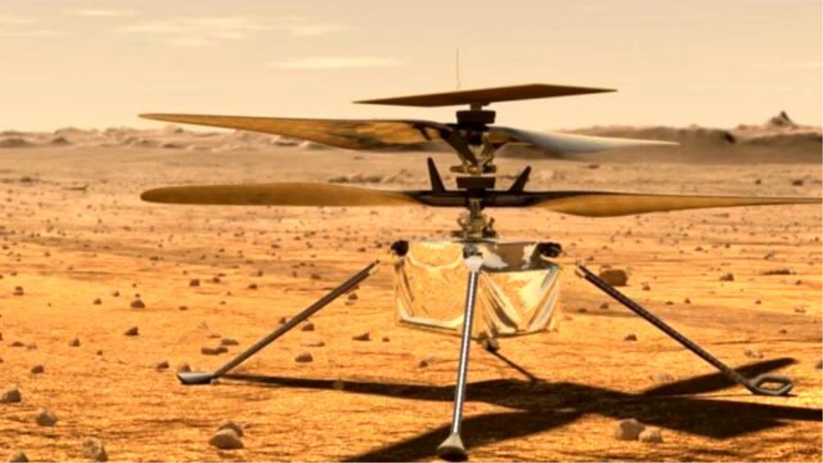NASA\'nın Mars Helikopteri Ingenuity Yeni Bir Rekor Kırdı