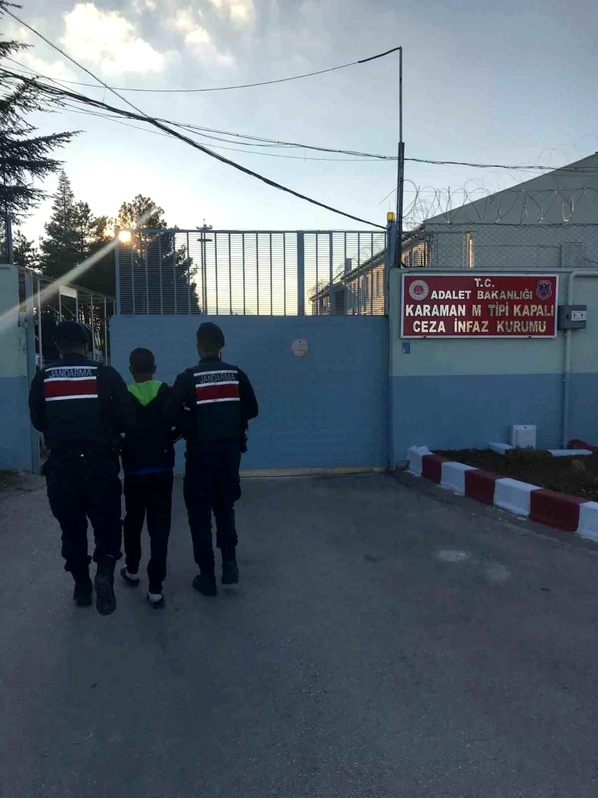 Karaman\'da Firar Eden Hükümlü Jandarma Tarafından Yakalandı