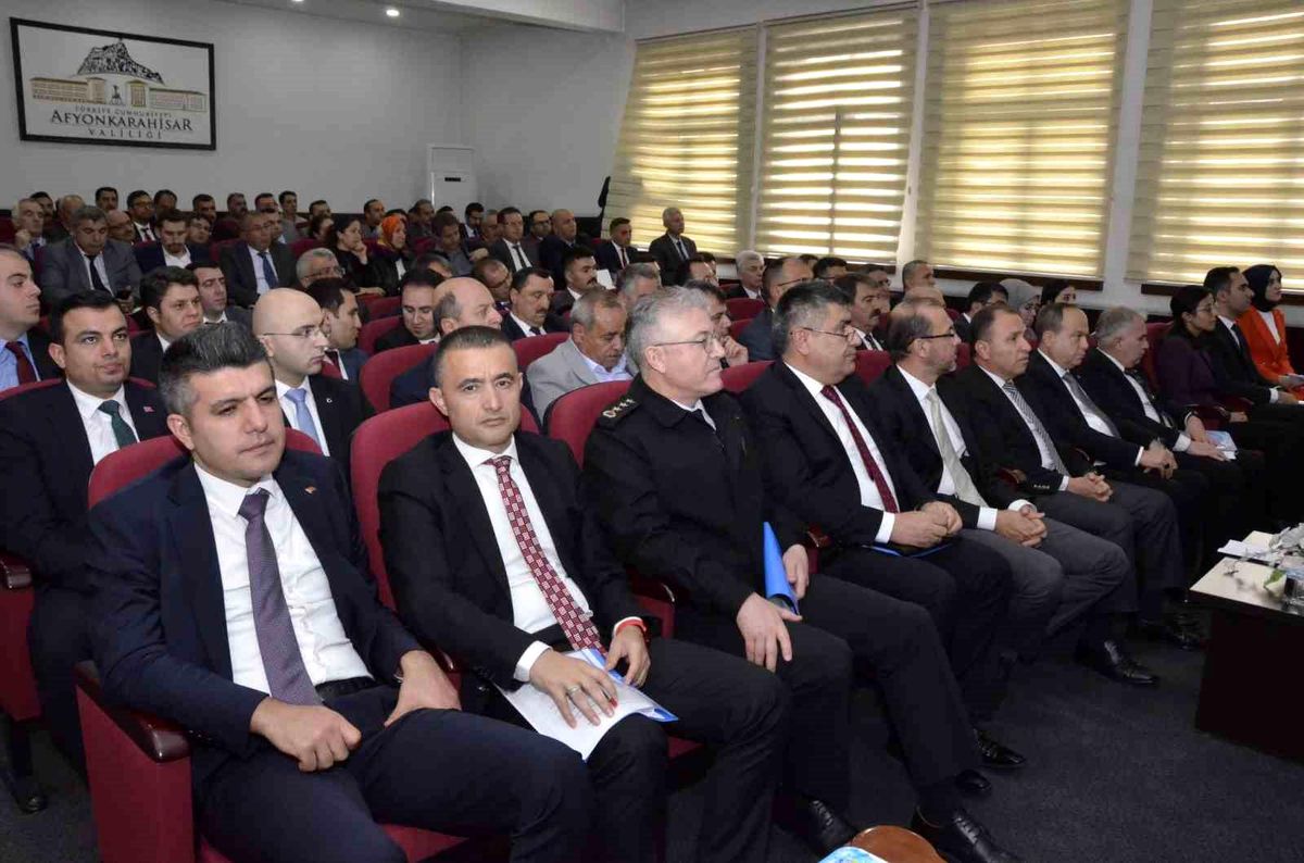 Afyonkarahisar\'da Ulusal Su Seferberliği Su Verimliliği Açılış Toplantısı Yapıldı