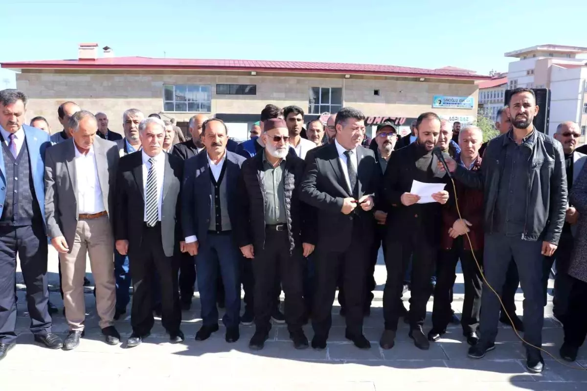 Yozgat\'ta İsrail\'in Gazze\'ye yönelik saldırılarını protesto eden miting düzenlendi