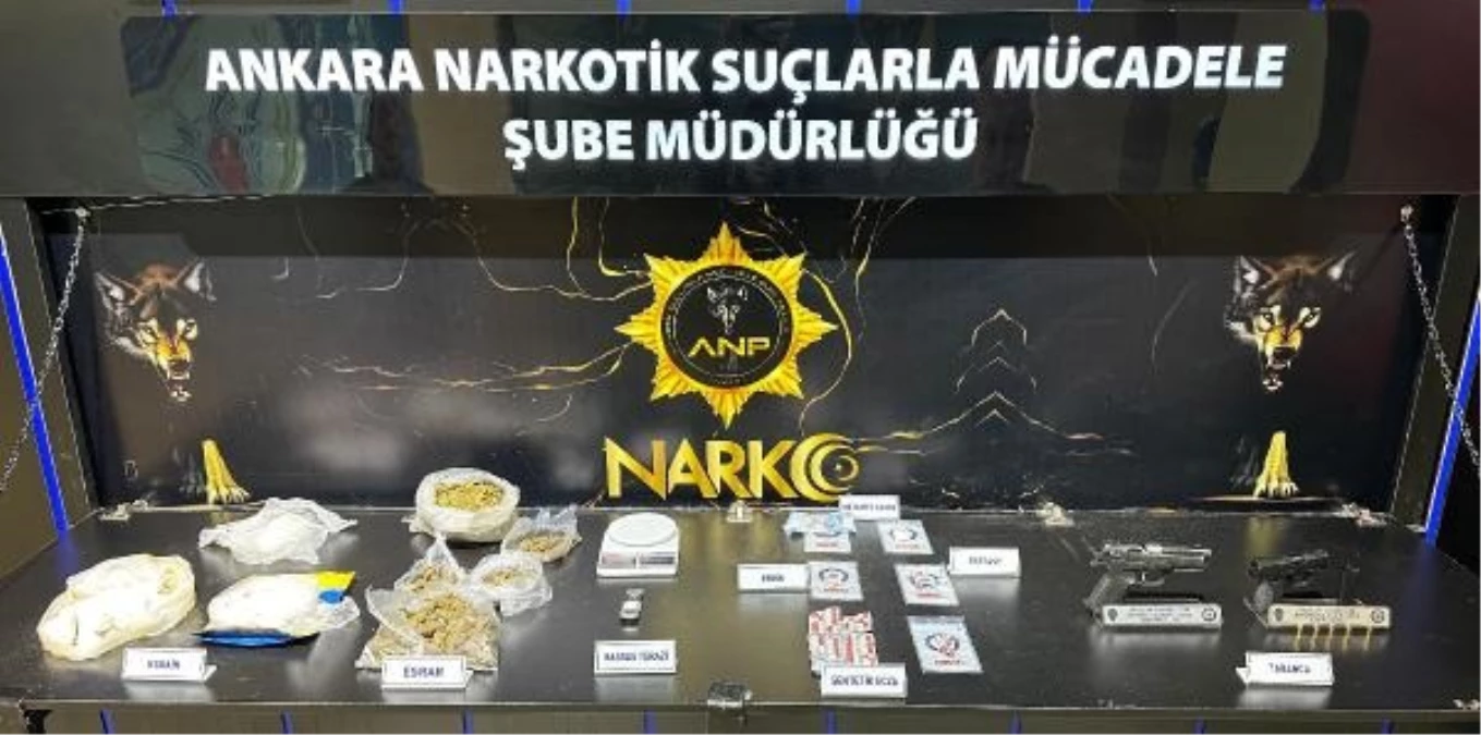 Ankara\'da Uyuşturucu Ticareti Yapan Çete Operasyonu: 2 Gözaltı