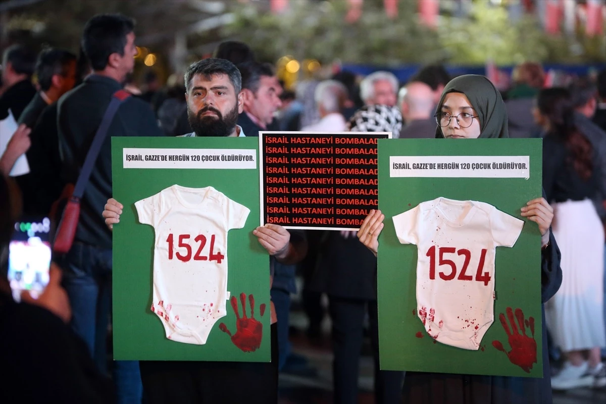 Aydın\'da İsrail\'in Gazze saldırıları protesto edildi