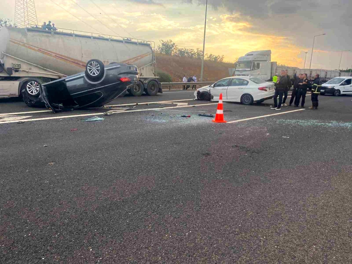 Gaziantep-Şanlıurfa Otoyolunda İkinci Kaza: 6 Yaralı