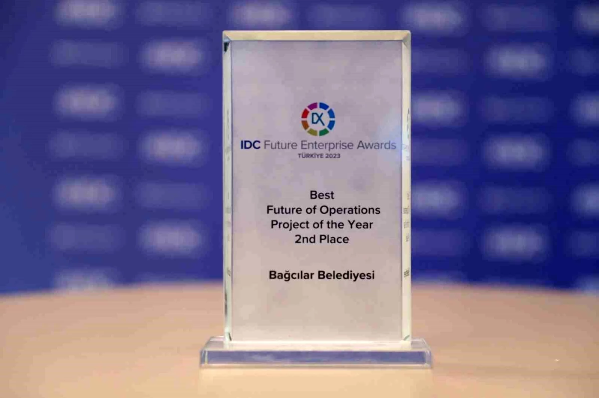 Bağcılar Belediyesi, IDC Türkiye Future Enterprise Ödülleri\'nde ödül kazandı