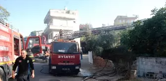 Çanakkale'de Metruk Evde Çıkan Yangın Söndürüldü