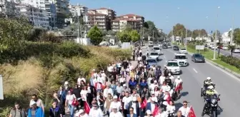 Mudanya Belediye Başkanı Hayri Türkyılmaz, Cumhuriyet'in 100. Yılı için yürüyüş başlattı