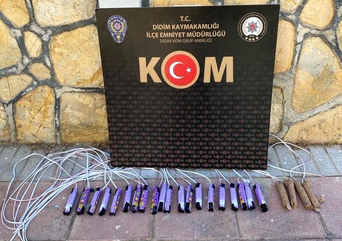 Didim\'de Kaçak Kazı Yapan 9 Şüpheli Suçüstü Yakalandı