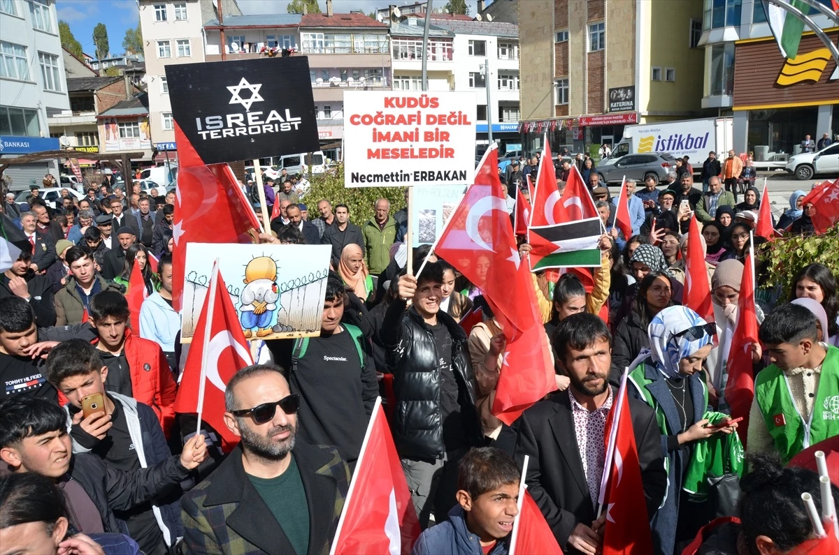 Türkiye\'de İsrail\'e Karşı Filistin Protestoları