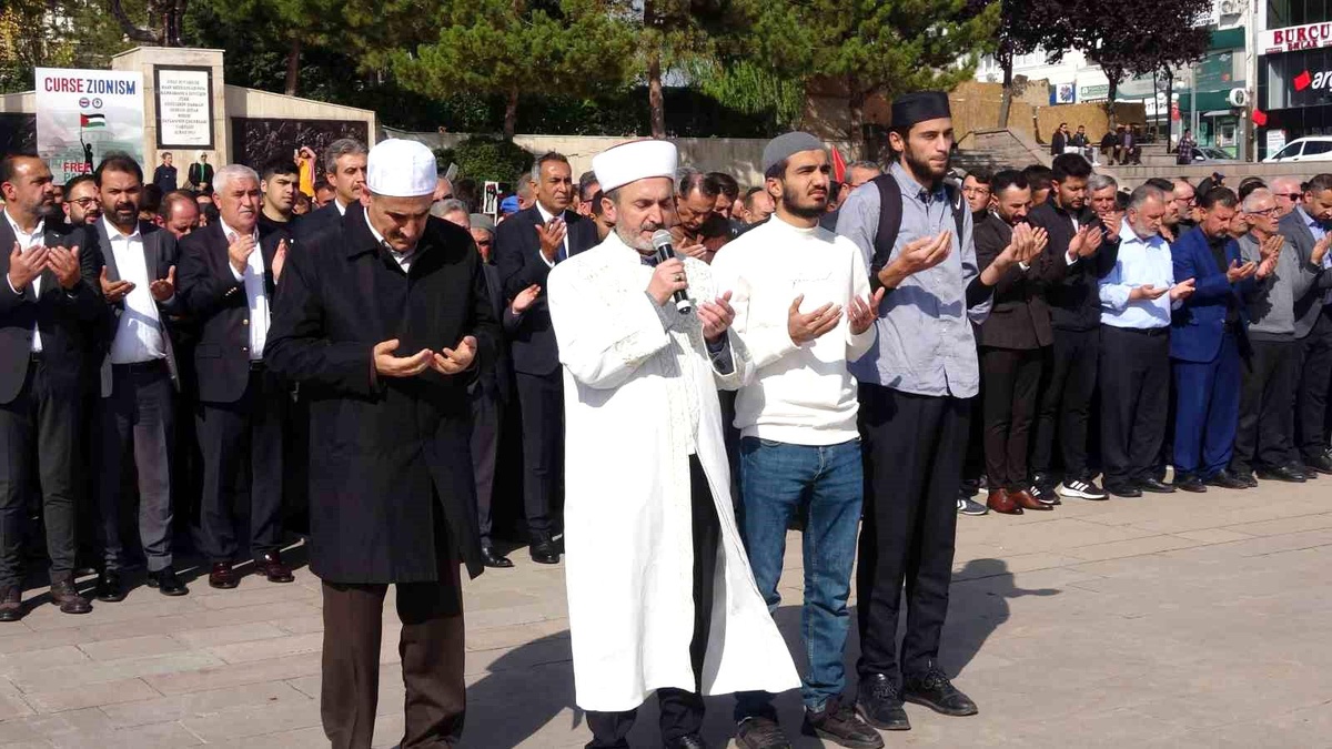 Yozgat\'ta Filistin için gıyabi cenaze namazı kılındı