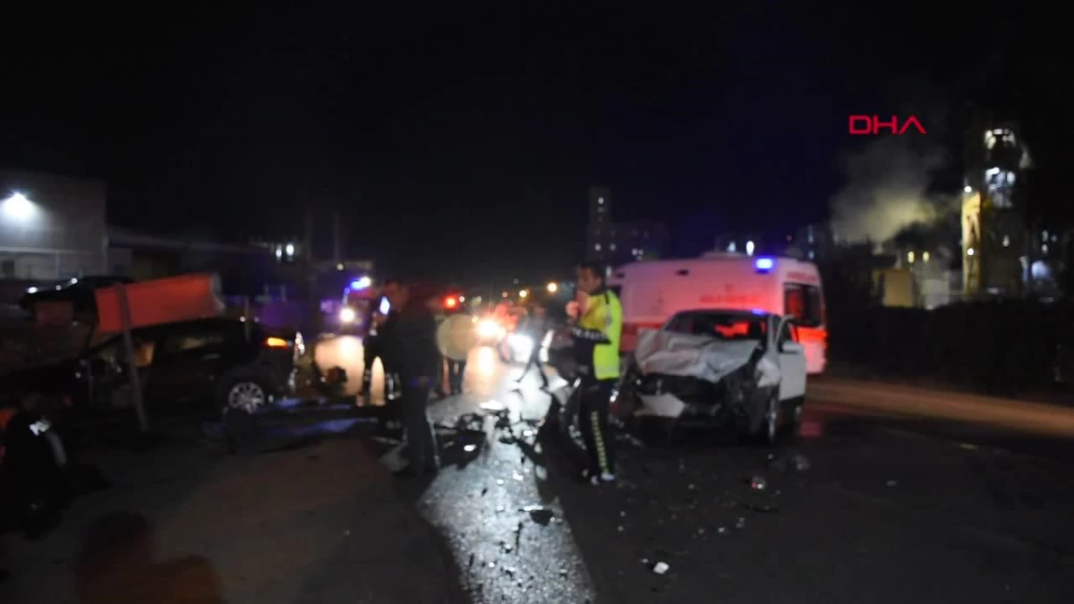 Karşı Şeride Geçen Otomobil Cipe ve Duvara Çarptı: Karı-Koca Öldü, 2 Yaralı