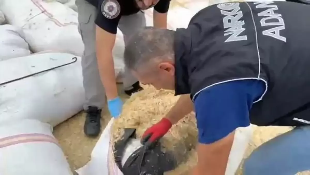 Adana'da Kamyonette 66 Kilo Esrar Ele Geçirildi