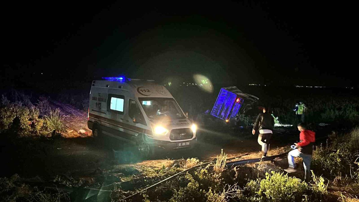 Siverek\'te kaza: 20 tarım işçisi yaralandı