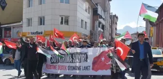 Bitlis'te İsrail saldırılarında hayatını kaybeden Filistinliler için gıyabi cenaze namazı kılındı