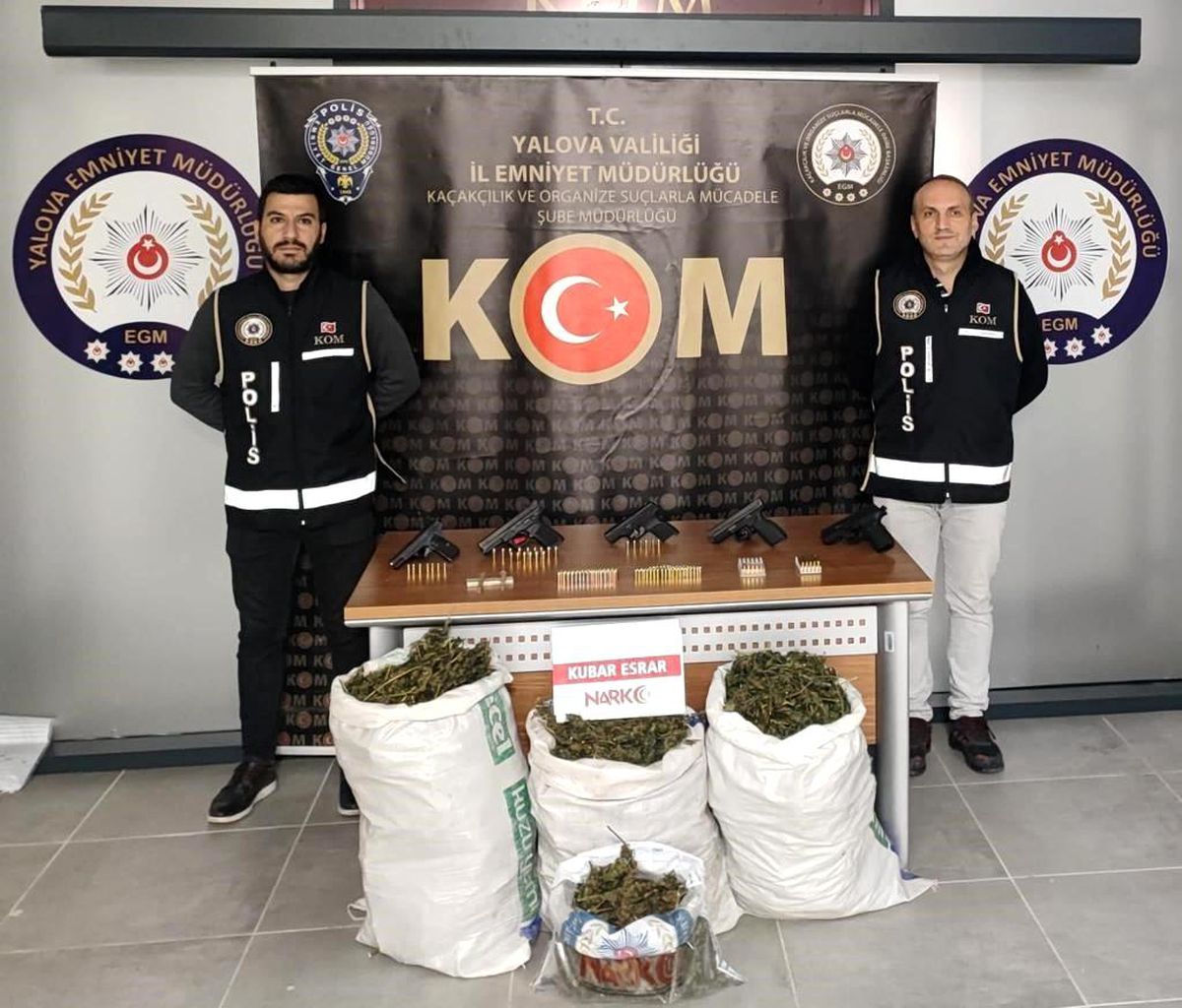 Yalova\'da suç örgütü operasyonu: 3 kişi tutuklandı